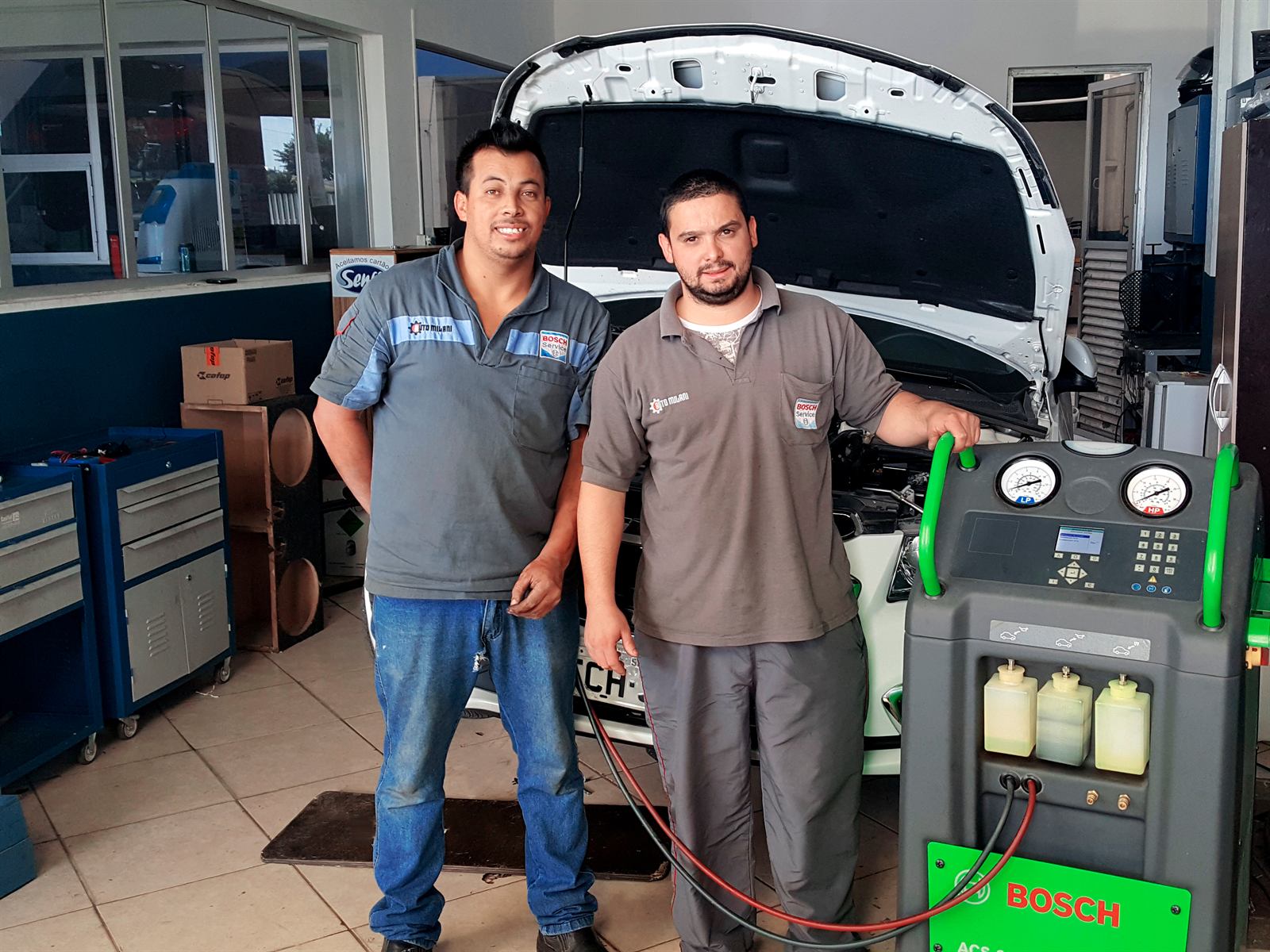 Diagnóstico eletrônico na Auto Milani
